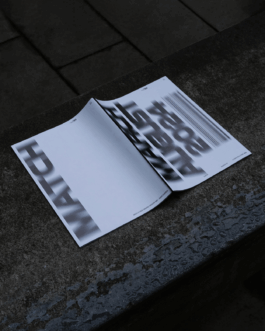 Match Exhibition Graphics Catalogue Paris Bureau Borsche